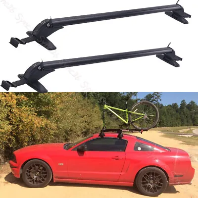 For Ford Mustang 1967-90 43.3  Car Roof Top Rack Cross Bar Luggage Cargo Carrier • $128.88