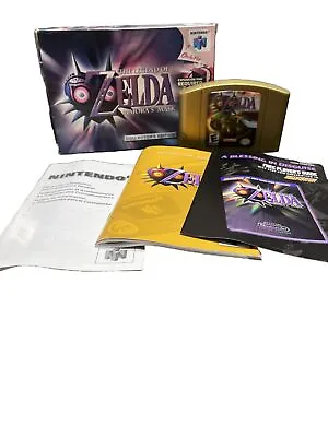 Legend Of Zelda: Majora's Mask Nintendo 64 N64 Collector's Edition CIB Complete • $199.95