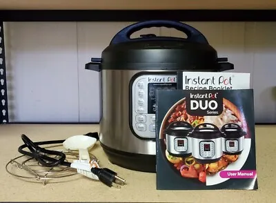 Instant Pot Duo Plus 6 Quart 9-in-1 Electric Pressure Cooker Slow Cooker • $50