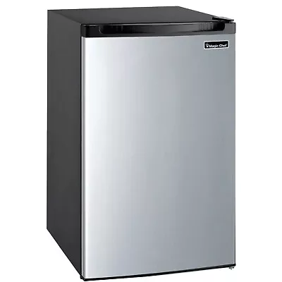 Magic Chef MCBR440S2 4.4 Cubic Feet Compact Mini Refrigerator & Freezer Silver • $454.99