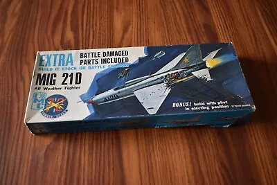 Imc Mig 21d Plastic Airplane Model Kit 1/72 Scale In Box • $21.95