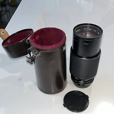 Vivitar 75-205 Mm 1:3.8 Close Focusing Auto Zoom Lens #22002318 Untested • $38