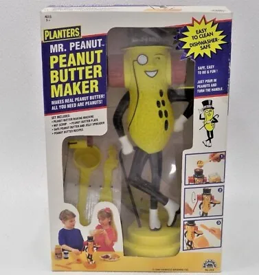 Vintage Planters Mr. Peanuts Peanut Butter Maker 1996 New In Box Diy Kit Nut • $64.99
