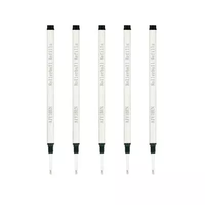 Rollerball Pen Refills - Smooth Writing German Ink And Fine 0.5 Mm Threaded R... • $16.23