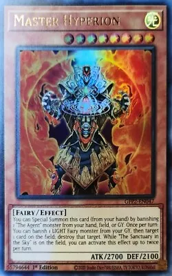 Yugioh⚡️ Master Hyperion - GFP2-EN047 - Ultra Rare - 1st Edition NM-MINT  • $1.70