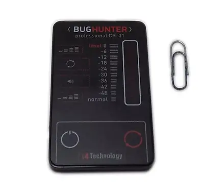 Anti-spy Bug Detector | Pocket RF Signal Detector | Sensitive Bug Sweep CR-01 • $375.25