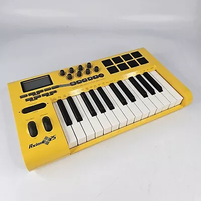M-Audio Axiom Air 25 Yellow MIDI Keyboard Controller • $149.98
