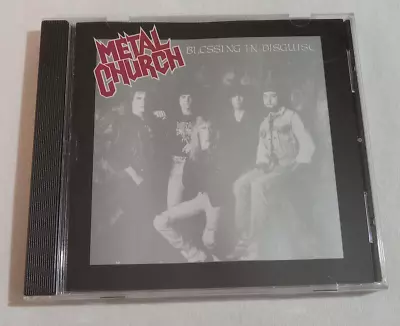 Metal Church Blessing In Disguise Cd 1989 Original 9608172 Made In USA • $12.99