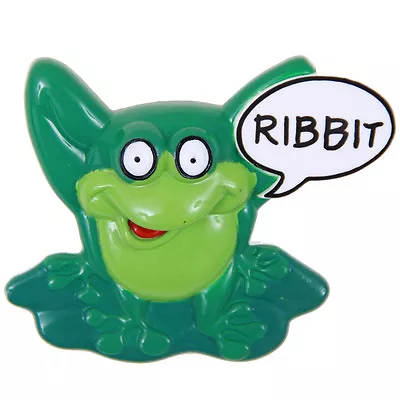 Frog Refrigerature Magnetic Clip That Makes  Ribbit  Sound  Brand New  • $7.69