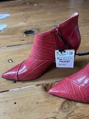Zara Ankle Boots -  Women - NEW With Tags! Size 36 • $20