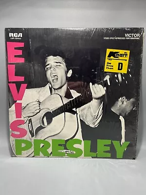 ELVIS PRESLEY DEBUT LP LSP-1254(e) Orange Label Vinyl In Shrinkwrap K-Mart • $64.99