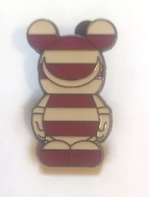 Viynlmation Chesire Cat Disney Trading Pin Red White Stripes Free Shipping • $9