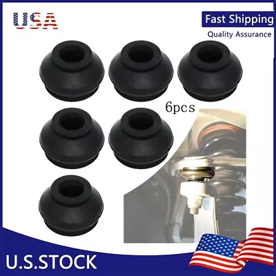 6x UNIVERSAL HQ Rubber Tie Rod End Ball Joint Dust Boots Dust Cover-Boot Gaiters • $8.99