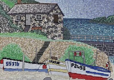 Mullion Cove  Cornwall - Counted Cross Stitch Kit  Cornwall Harbour • £33.99