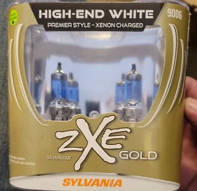 NEW - Sylvania Silverstar ZXE Gold 9006 Headlight Bulbs • $20