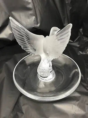 Lalique Bird  Pin  Dish. 4 Inch  X 3. 5 Linch   Signed Lalique France  • £135