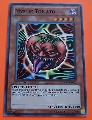 Mystic Tomato - 1st Edition Common - Marik Structure Deck - YGO • £1