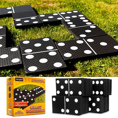 £9.94 • Buy Garden Patio Giant Dominoes Outdoor Game For Family & Kids Children Summer Fun 