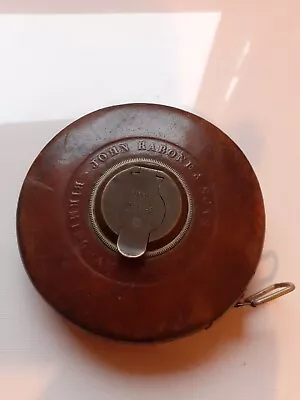 £65 • Buy John Rabone And Sons Birmingham 100FT Steel Measuring Tape