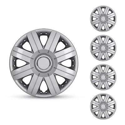 14  Set Of 4 Lacquer Wheel Covers Snap On Full Hub Caps Fit R14 Tire & Steel Rim • $38.99