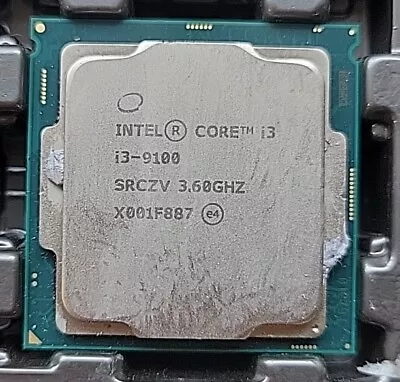 Intel Core I3-9100 SRCZV 3.60 GHz CPU • $47.99
