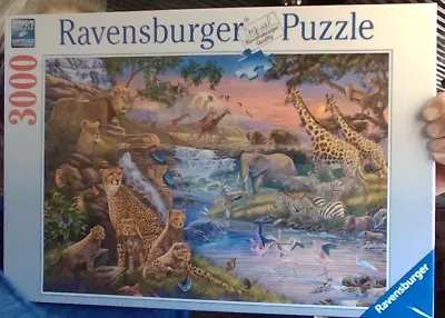 NEW RAVENSBURGER 3000-piece  ANIMAL KINGDOM  Puzzle 48x32in. • $40