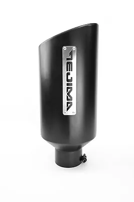 Tejima Diesel Stainless Steel Exhaust Tip 4  Inlet 6  Outlet 18'' Length • $37.99