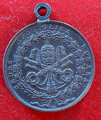 Medal Vatican Pope Pi Ix Apostolica Romana Sedes 1849 Copper • $193.48