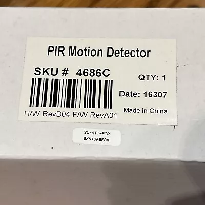 PIR Motion Detector 4686C AT&T Digital Life   New!  • $17.75