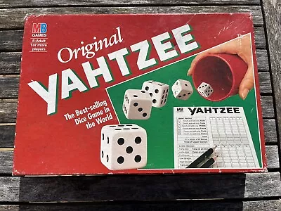 MB Yahtzee Dice Game 1994 Vintage Complete • £8.99