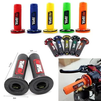 7/8  Hand Grip Pro Handle Bar Grips For Pocket Mini Dirt Pit Bike ATV Motorcycle • $9.02