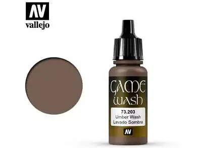 Vallejo 17ml 73203 Umber Shade Wash • £2.48