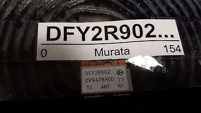 Murata DFY2R902 GSM Microwave Filter  (b4)(R1S9.4) • $8