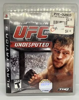 UFC Undisputed 2009 - Sony PlayStation 3 • $5.99