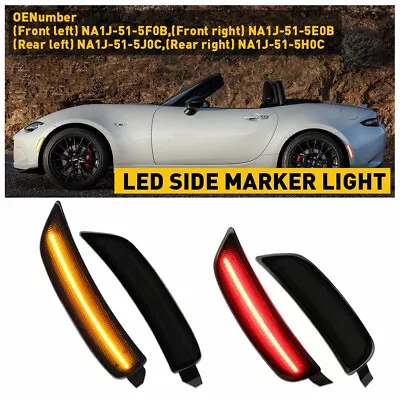 Waterproof Fits Mazda Miata MX-5 2016-2023 Front Rear LED Side Lights Marker 12V • $36.99