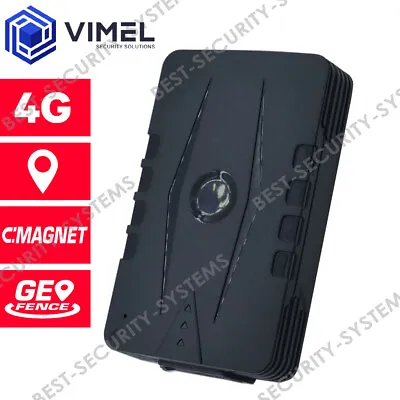 Vehicle 4G GPS Tracker 6000mAH Real Time LIVE Monitoring Waterproof Magnetic • $99