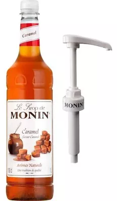 Monin Caramel Syrup 1ltr And Pump • £13.99