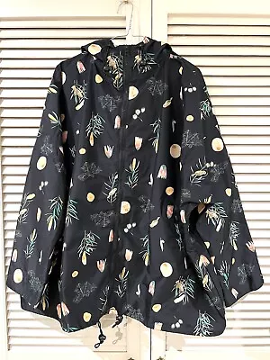 Divine GORMAN X Dana Kinter “Winter Songs” Raincoat Coat Jacket * Size M/L • $99.90