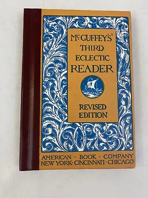 Vintage Hardcover McGuffey's Primer Eclectic Reader American Book Fast Ship • $14.95