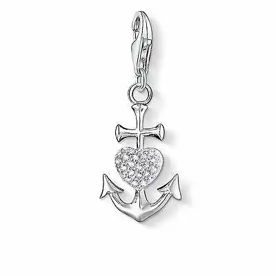 Genuine THOMAS SABO Charm Pendant  Anchor With Heart  • $49.50