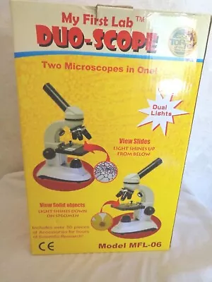 My First Lab DUO-SCOPE 2 Microscopes In One! #760190001064 (#5717).  • $59.99