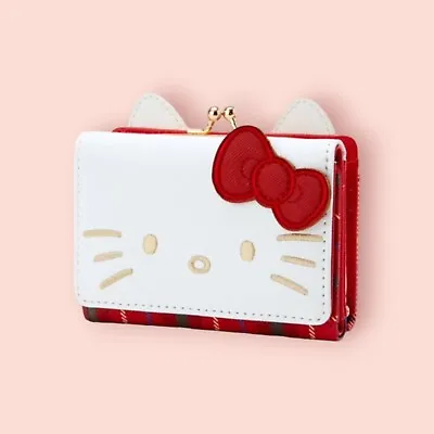 Hello Kitty Sanrio Clasp Tri Fold Purse • $39.95
