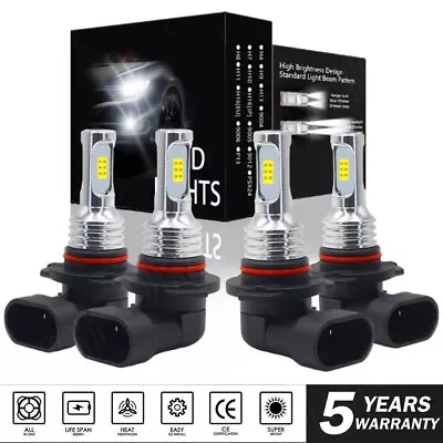 For Volvo 850 1997-1999 6000k Combo LED Headlight High Low Light Bulbs Kit White • $23.99