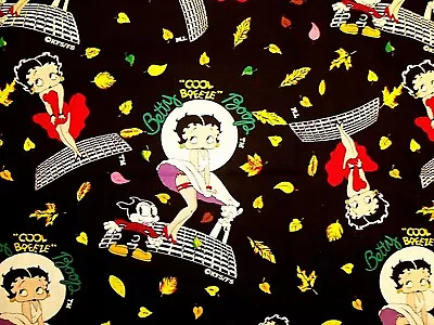 Htf 1999 Betty Boop Cool Breeze Marilyn M Subway 7 Year Itch Cotton Fabric Fq • $4.95