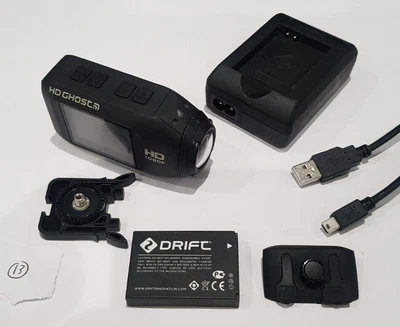 £59.99 • Buy Drift Ghost HD 1080p - Motorcycle Bicycle Action Camera NOT 4K PRO S-STEALTH 13