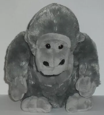 Dan Dee - Gray Gorilla Plush 10  Collectors Choice Stuffed Gorilla New With Tags • $16