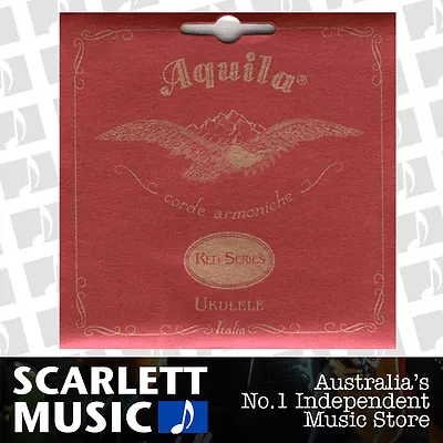 Aquila 88U Red Series Tenor Low-G Tuning Ukulele Uke Strings 88-U AQ-88U • $15.95