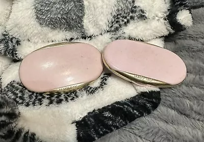 Mary Kay Vintage Pink Oval Shadow/blush Refillable Compacts. Includes 2 • $11