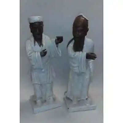 Mid Century Signed Marcello Fantoni  Sage  Ceramic Sculptures ITALY Pottery • $1501