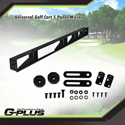 Fit For Golf Carts EZGO Club Cars And Yamaha 5 Panel Universal Wink Mirror • $26.88